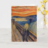 Edvard Munch - The Scream 1893 Kaart (Gele Bloem)