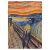 Edvard Munch - The Scream 1893 Klembord (Achterkant)