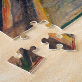 Edvard Munch - The Scream 1893 Legpuzzel (Zijkant)