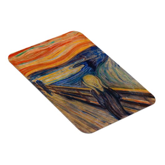 Edvard Munch - The Scream 1893 Magneet (Rechterzijde)