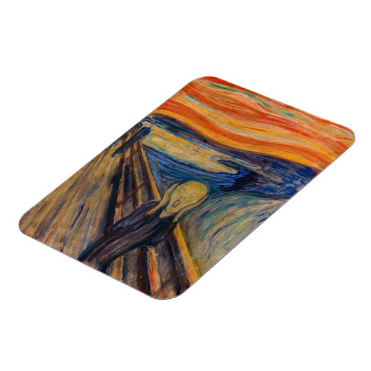 Edvard Munch - The Scream 1893 Magneet (Linkerzijde)