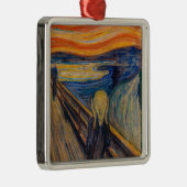 Edvard Munch - The Scream 1893 Metalen Ornament (Rechts)