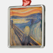 Edvard Munch - The Scream 1893 Metalen Ornament (Links)