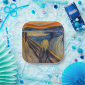 Edvard Munch - The Scream 1893 Papieren Bordje (Feest)