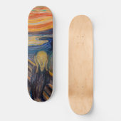 Edvard Munch - The Scream 1893 Persoonlijk Skateboard (Voorkant)