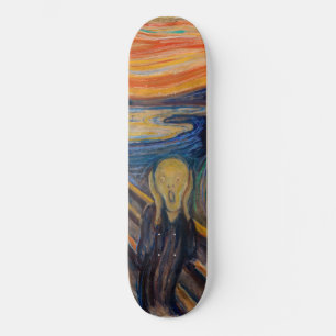 Edvard Munch - The Scream 1893 Persoonlijk Skateboard