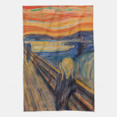 Edvard Munch - The Scream 1893 Theedoek (Verticaal)