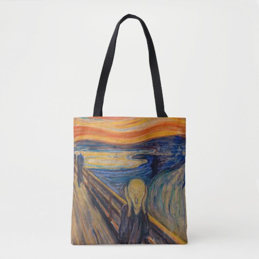 Edvard Munch - The Scream 1893 Tote Bag (Voorkant)