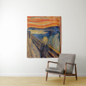 Edvard Munch - The Scream 1893 Wandkleed (In situ)