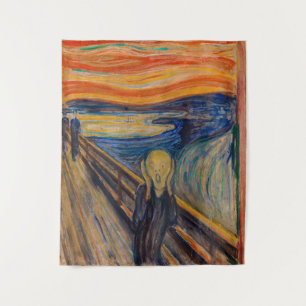 Edvard Munch - The Scream 1893 Wandkleed