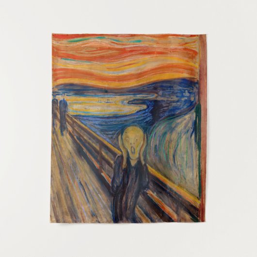 Edvard Munch - The Scream 1893 Wandkleed (Voorkant)