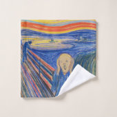 Edvard Munch - The Scream 1895 Bad Handdoek (Wasdoekje)