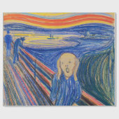 Edvard Munch - The Scream 1895 Cadeaupapier (Vlak)