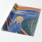 Edvard Munch - The Scream 1895 Cadeaupapier (Uitgerold)