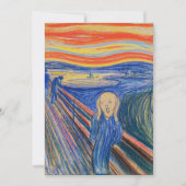 Edvard Munch - The Scream 1895 Kaart (Voorkant)