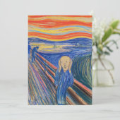Edvard Munch - The Scream 1895 Kaart (Staand voorkant)