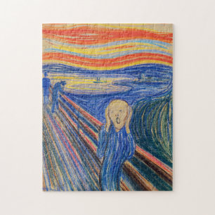 Edvard Munch - The Scream 1895 Legpuzzel