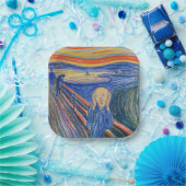 Edvard Munch - The Scream 1895 Papieren Bordje (Feest)