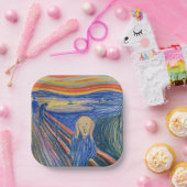 Edvard Munch - The Scream 1895 Papieren Bordje (Feest)