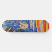Edvard Munch - The Scream 1895 Persoonlijk Skateboard (Horizontaal)