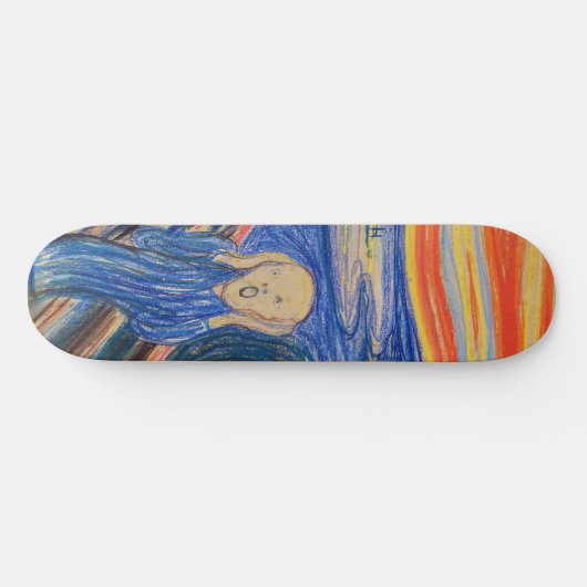 Edvard Munch - The Scream 1895 Persoonlijk Skateboard (Horizontaal)