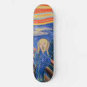 Edvard Munch - The Scream 1895 Persoonlijk Skateboard (Voorkant)