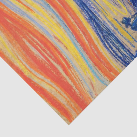 Edvard Munch - The Scream 1895 Tissuepapier (Detail)