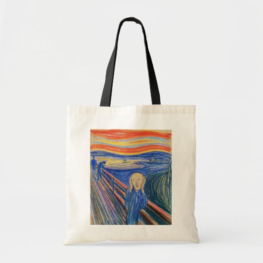 Edvard Munch - The Scream 1895 Tote Bag (Voorkant)