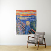 Edvard Munch - The Scream 1895 Wandkleed (In situ)