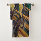 Edvard Munch - The Scream 1910 Bad Handdoek (Insitu)
