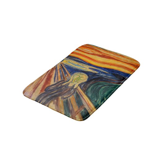 Edvard Munch - The Scream 1910 Badmat (Gekanteld)