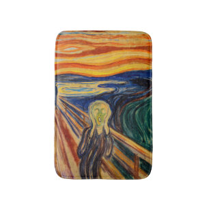 Edvard Munch - The Scream 1910 Badmat