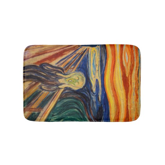 Edvard Munch - The Scream 1910 Badmat (Voorkant)
