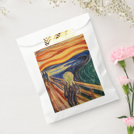 Edvard Munch - The Scream 1910 Bedankzakje (Gezegeld)