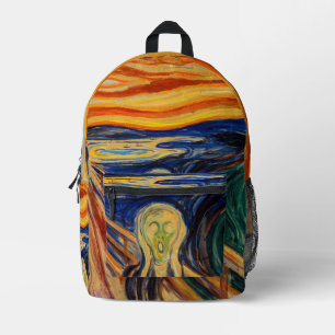 Edvard Munch - The Scream 1910 Bedrukte Rugzak