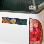 Edvard Munch - The Scream 1910 Bumpersticker (Op Truck)