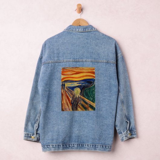 Edvard Munch - The Scream 1910 Denim Jacket (Hangar)