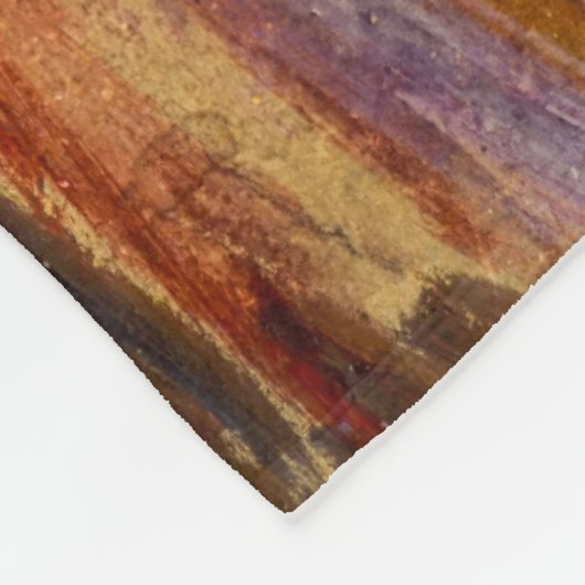 Edvard Munch - The Scream 1910 Fleece Deken (Hoek)