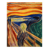 Edvard Munch - The Scream 1910 Foto Afdruk (Voorkant)