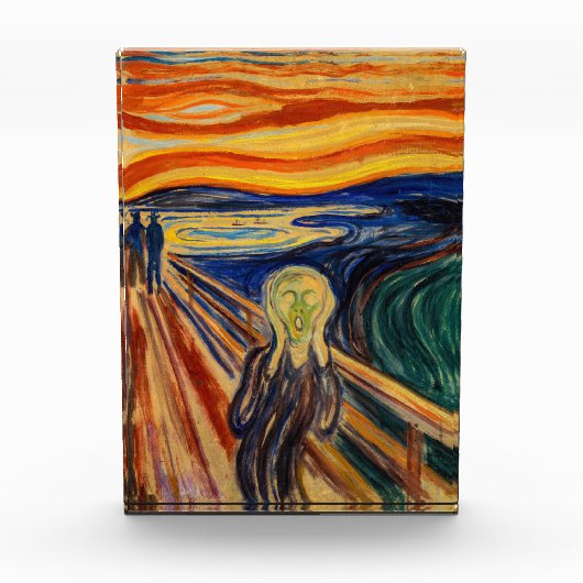 Edvard Munch - The Scream 1910 Fotoblokken (Voorkant)