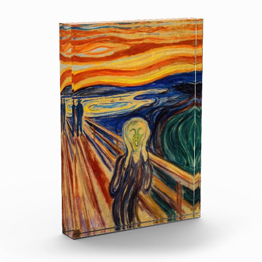 Edvard Munch - The Scream 1910 Fotoblokken (Links)