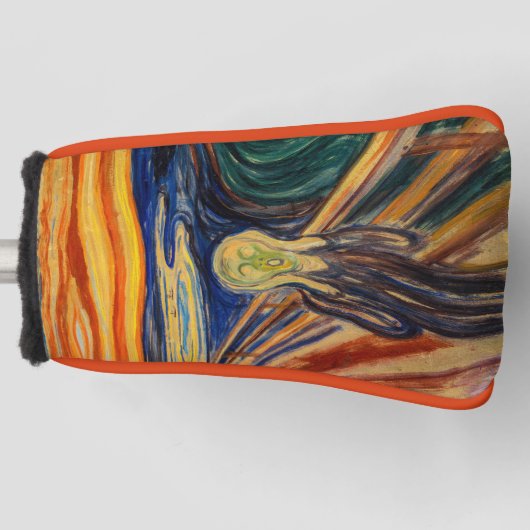 Edvard Munch - The Scream 1910 Golfheadcover (Voorkant)