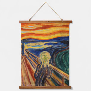 Edvard Munch - The Scream 1910 Hangend Wandkleed