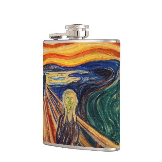 Edvard Munch - The Scream 1910 Heupfles (Links)