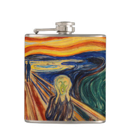 Edvard Munch - The Scream 1910 Heupfles