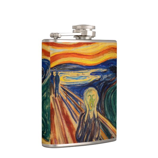 Edvard Munch - The Scream 1910 Heupfles (Rechts)