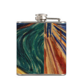 Edvard Munch - The Scream 1910 Heupfles (Achterkant)