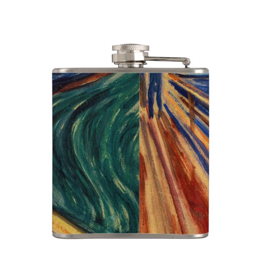 Edvard Munch - The Scream 1910 Heupfles (Achterkant)