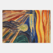 Edvard Munch - The Scream 1910 Inpakpapier Vel (Voorkant 2)