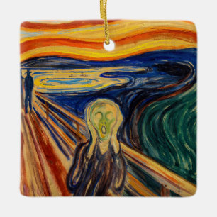 Edvard Munch - The Scream 1910 Keramisch Ornament